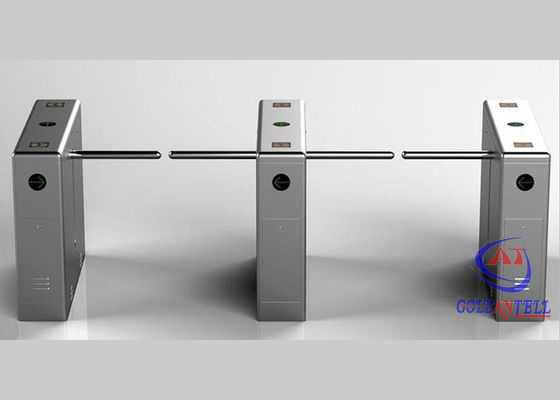 Automatic RFID Drop Arm Turnstile Gate , Multi Access Control Barrier Arm Gates