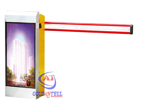 Deluxe Straight Arm Advertising Boom Barrier Gate RFID Acess Heavy Duty Waterproof IP54