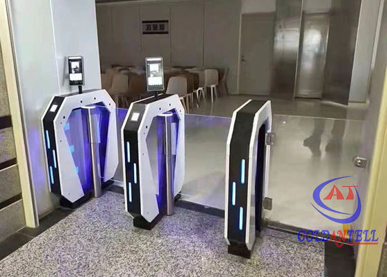 Customize OEM ODM Security Turnstile Gate Speed Swing Turnstile Gate For Gym Cinema School