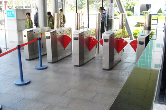 Smart Swipe Cards Controlled Access Gates For Stadium Club Hotel Office Entrance