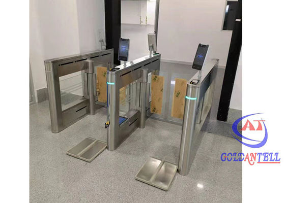 Fast Speed Swing Barrier Turnstile 45persons/Min For Subway Station Mall