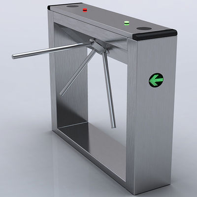 Waterproof Long Lifetime waist high turnstiles Operated By RFID Bracelet / Coin / RFID Card