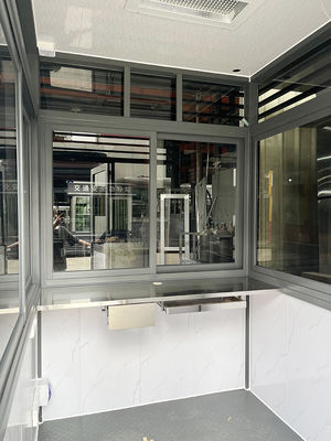 Color steel Security Guard House integral structure customized color perfect for secure site management and durable outdoor