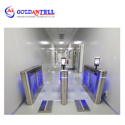 304 Stainless Steel Swing Turnstile with Facial Recognition Access