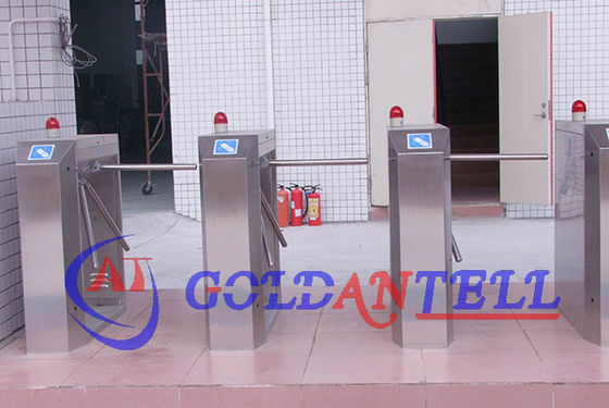 Revolving Tripod Turnstile with 550mm-600mm Passage Width 30-40 Persons/Min Pass Speed and 220~240/110 V(AC) Power Supply