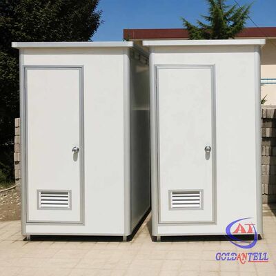 Compact 1.1m Modular Bathroom Pod Prefabricated Steel Toilet Shower Cabin Space-Saving Mobile Washroom for Gardens
