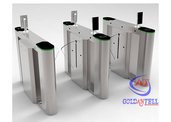 Face Recognition Ir Thermometer Turnstile Counter Barrier SUS304