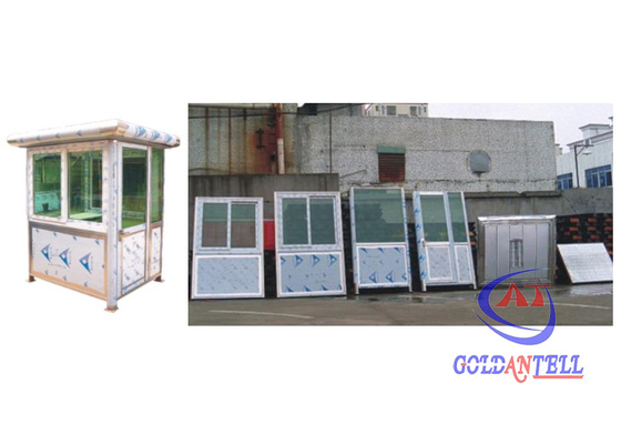 Cabine de House Assemble Guard do agente de segurança dos SS 1.2×1.5×2.4m a instalação de 5 minutos
