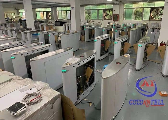 Punho imprimível térmico do nfc do torniquete de baixo nível de ruído de aço inoxidável do preço de fábrica do fabricante de China da porta da aleta