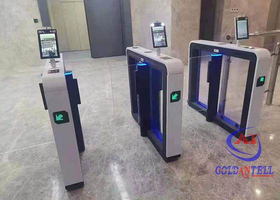 Torniquetes eletrônicos do controle de acesso da barreira do balanço com sistema térmico do contador do varredor da segurança