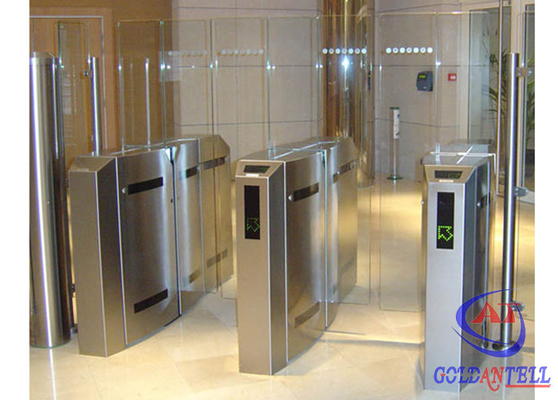 Torniquete de vidro de trabalho alto elegante da velocidade da porta de velocidade da segurança para o serviço público
