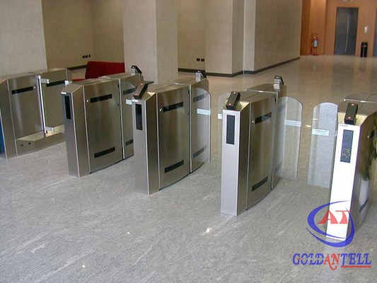Barreira infravermelha conduzida da porta de balanço da porta leve de SecuritySwing do pedestre do acesso da segurança do RFID