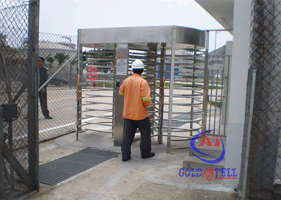 Prisão/banco/construção completos automáticos IP62 50Hz dos torniquetes da altura do cartão de Mifare