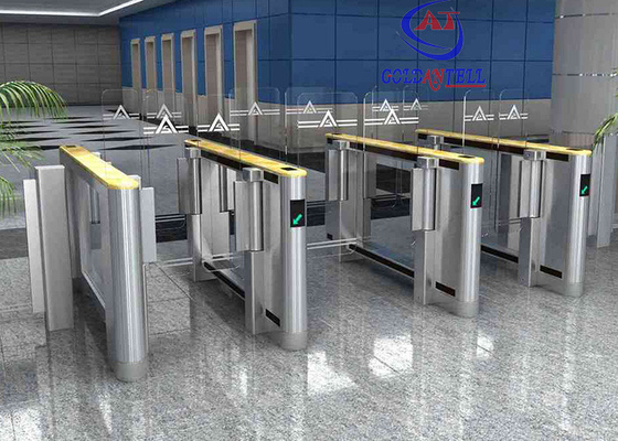 Aeroporto/metro/Hall Speed Gate Turnstile nadador com o leitor automático de Rfid