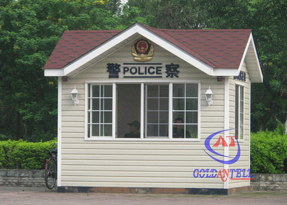 Protetor House With Enough da casa pré-fabricada da polícia de segurança dentro do espaço e do equipamento completo