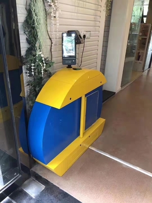 Porta do torniquete da segurança do divertimento da escola da porta do torniquete da aleta do IP de RS485 TCP