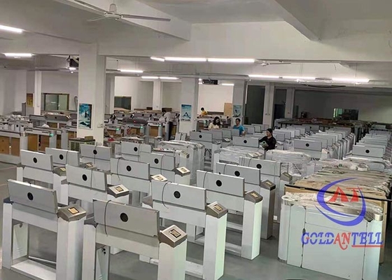 Terminal automático do reconhecimento de cara da porta do torniquete do RFID para o prédio de escritórios