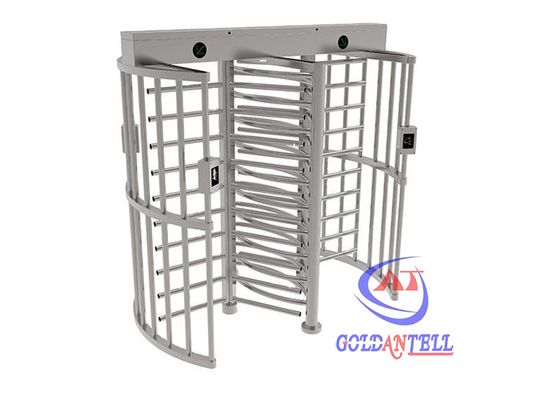 Porta completa do torniquete da altura da pista dobro com reconhecimento do cartão/cara do RFID para a prisão do estádio