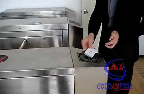 Velocidade rápida flexível da passagem para o controle Sytem do cartão/punho do RFID com o torniquete automático da barreira