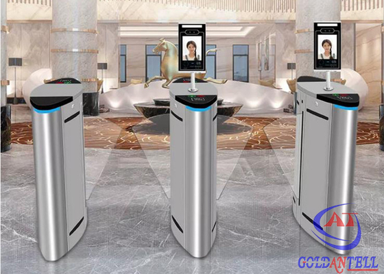 Porta facial automática de RecognitionTurnstile para o Gym da biblioteca escolar do escritório