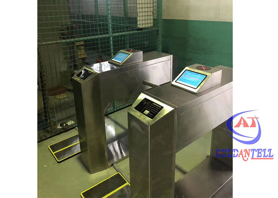 Torniquete do braço da passagem 3 do LCD da porta automática do ESD do pedestre único para a entrada da entrada