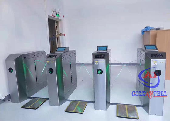 Sistema pedestre da porta do torniquete do ESD da orientação dos sinais do diodo emissor de luz da porta do torniquete do anti pânico