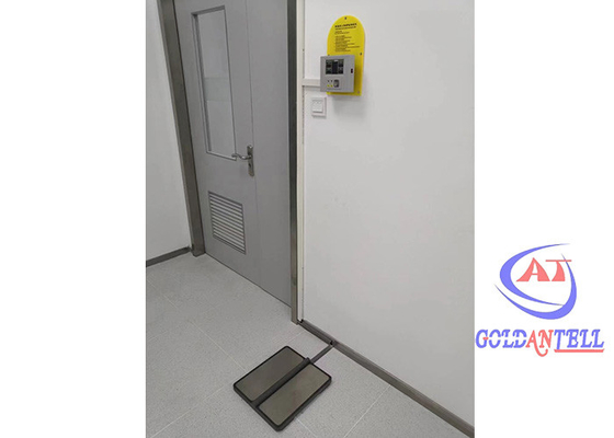 Anti estilo estático fixado na parede do suporte do verificador da correia de pulso do Esd para a entrada da fábrica