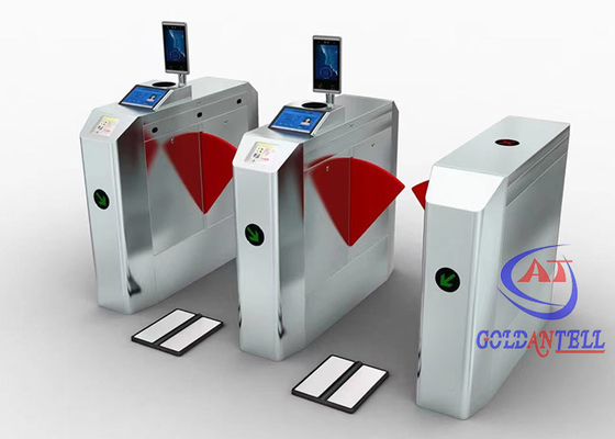 O dobro voa os torniquetes infravermelhos do controle de acesso do cartão da porta automática RFID do torniquete