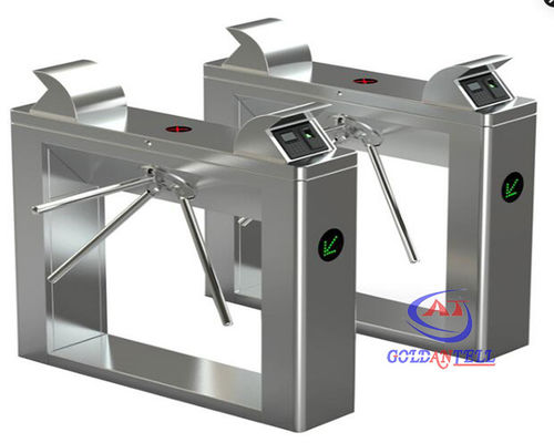Biometrics turnstyle gates , tripod Half Height Turnstiles Access Control System