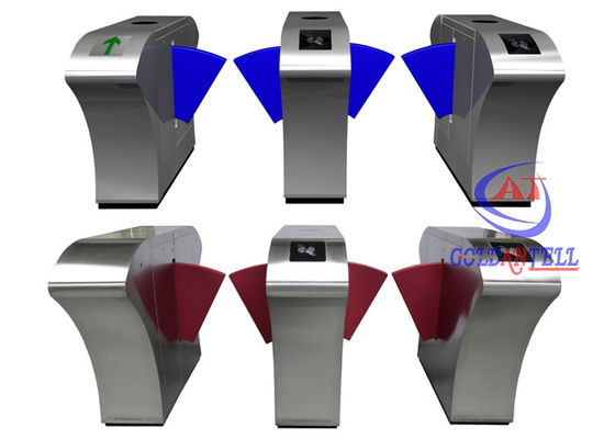 Automatic waist height Flap Barrier Gate for Enterprise ’ s Entrance and Exit Attendance