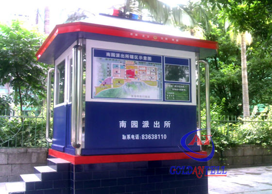 Enviroment Friendly Prefabricated garden sentry box Color Steel or Stainless Steel