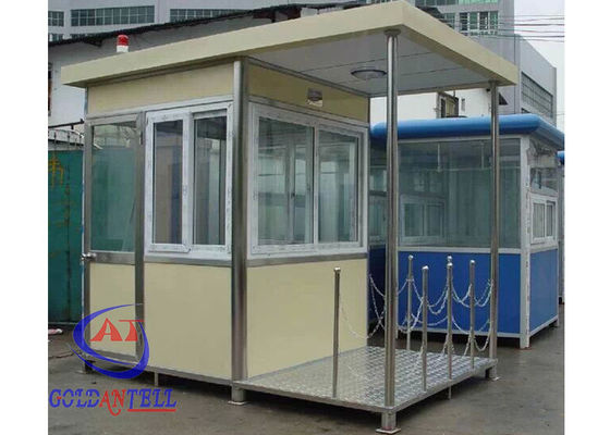 Movable Portable Outdoor Sentry Box , Stainless Steel sentry house