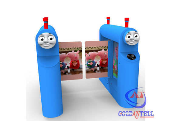 Popular Biometric RFID Card Reader Facial Recognition Turnstile Barrier Gate With New Design