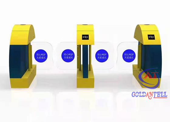 Catraca Unidirecional Portões de Entrada Código QR Leitor RFID Controle de Acesso Portão Catraca