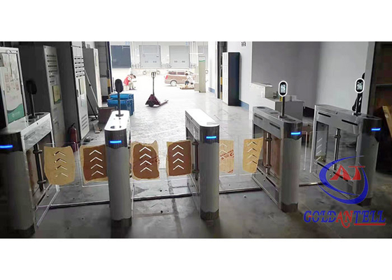 Portão de barreira de braço de queda de metal totalmente automático 304 aço inoxidável para deficientes