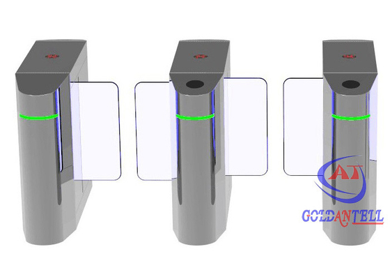 Reconhecimento de cara biométrico do motor sem escova rápido da porta do torniquete da segurança da passagem RFID