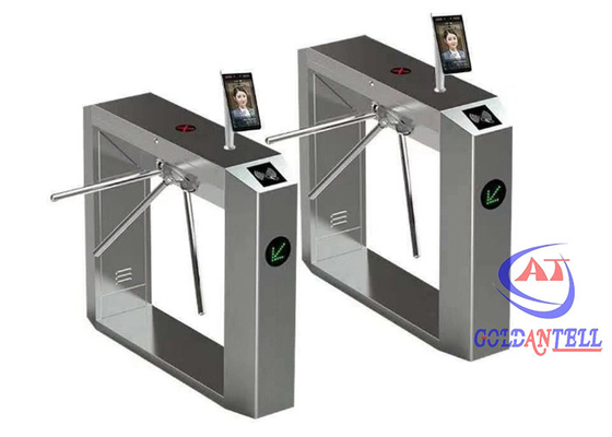 Torniquete à altura da cintura do varredor facial pedestre do braço de Automated Security Gates 3 do leitor do RFID