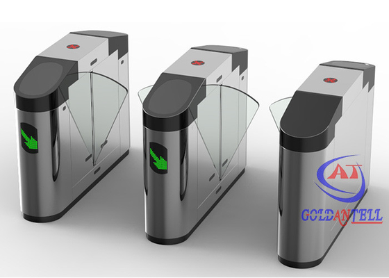 Controle de acesso automático da porta RFID da barreira da aleta do torniquete da impressão digital para bancos/hotéis