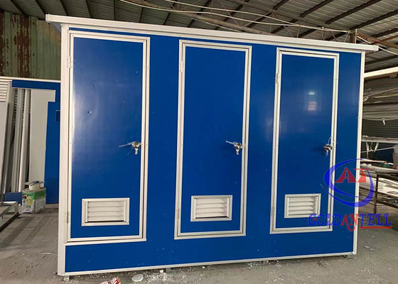 1,1 x da casa de banho com chuveiro de três pessoas do toalete de 3,0 x 2,3 medidores cabine de bilhete exterior móvel