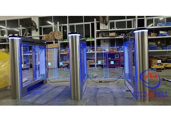 Porta restaurada da barreira do torniquete do Gym de baixo nível de ruído do controle de acesso da porta do torniquete do RFID auto