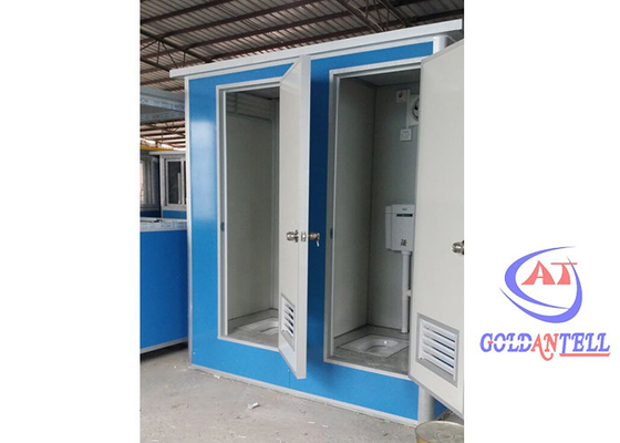 Os toaletes modulares pré-fabricados removíveis montaram inteiramente o banheiro da casa pré-fabricada
