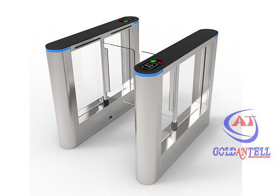 Leitor de código QR inteligente Barreira Swing Gate Face Scanner Pedestre Canal Barreira