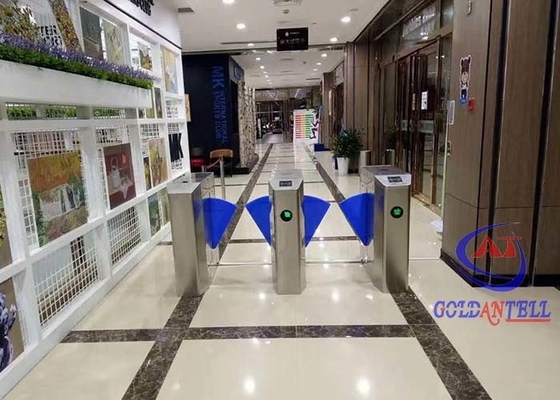 1 em 1 para fora passagem de alta velocidade da porta automática do torniquete do controle de acesso de NFC da barreira da aleta