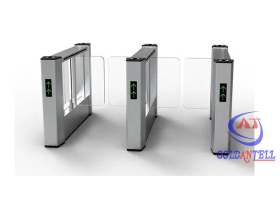Impressão digital totalmente automática balanço torneira barreira de entrada de multidão para aeroportos