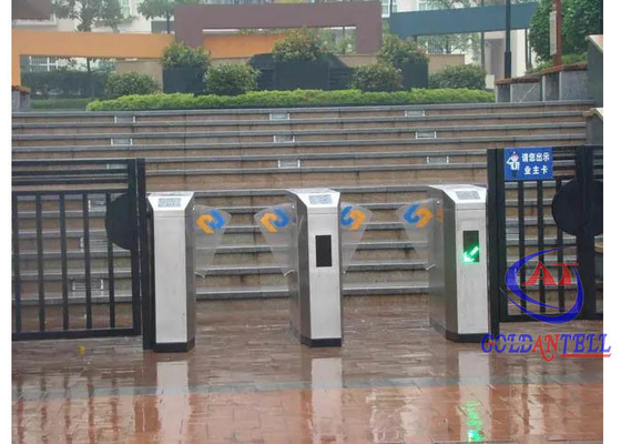 Porta de entrada automática de velocidade Flap de segurança Porta de barreira de torneira para Natatorium
