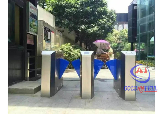 Servo Motor Flap Turnstile Segurança Terminal de Reconhecimento de Rosto Código de Barras Bilhete no Metro