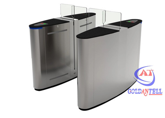304 aço inoxidável Flap Barriera Portão de segurança Mecanismo de porta Rs485 impressão digital