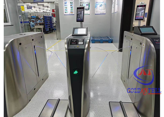 Turnstile de velocidade automática de indução com card Swallow / reconhecimento facial