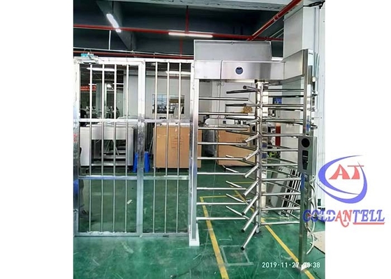 Normas Europeias de Controle de Acesso Biométrico Portão Turnstile com reconhecimento facial Wiegand