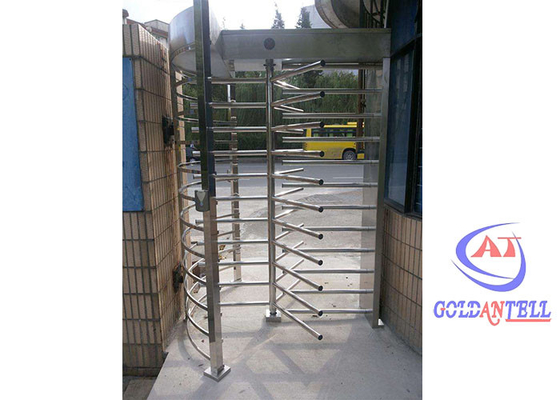 Controle de Acesso Turnstile de altura total Contador inteligente de aço inoxidável para estação de ônibus